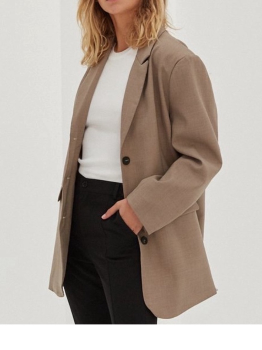 Style Addict Women's Double Breasted Blazer